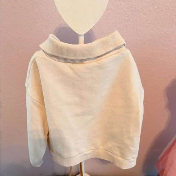 Zara Cream Knit Sweater - Picture 3 of 5